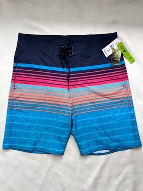 Burnside Men’s Quick Dry Performance stretch surf board shorts 30 NWT
